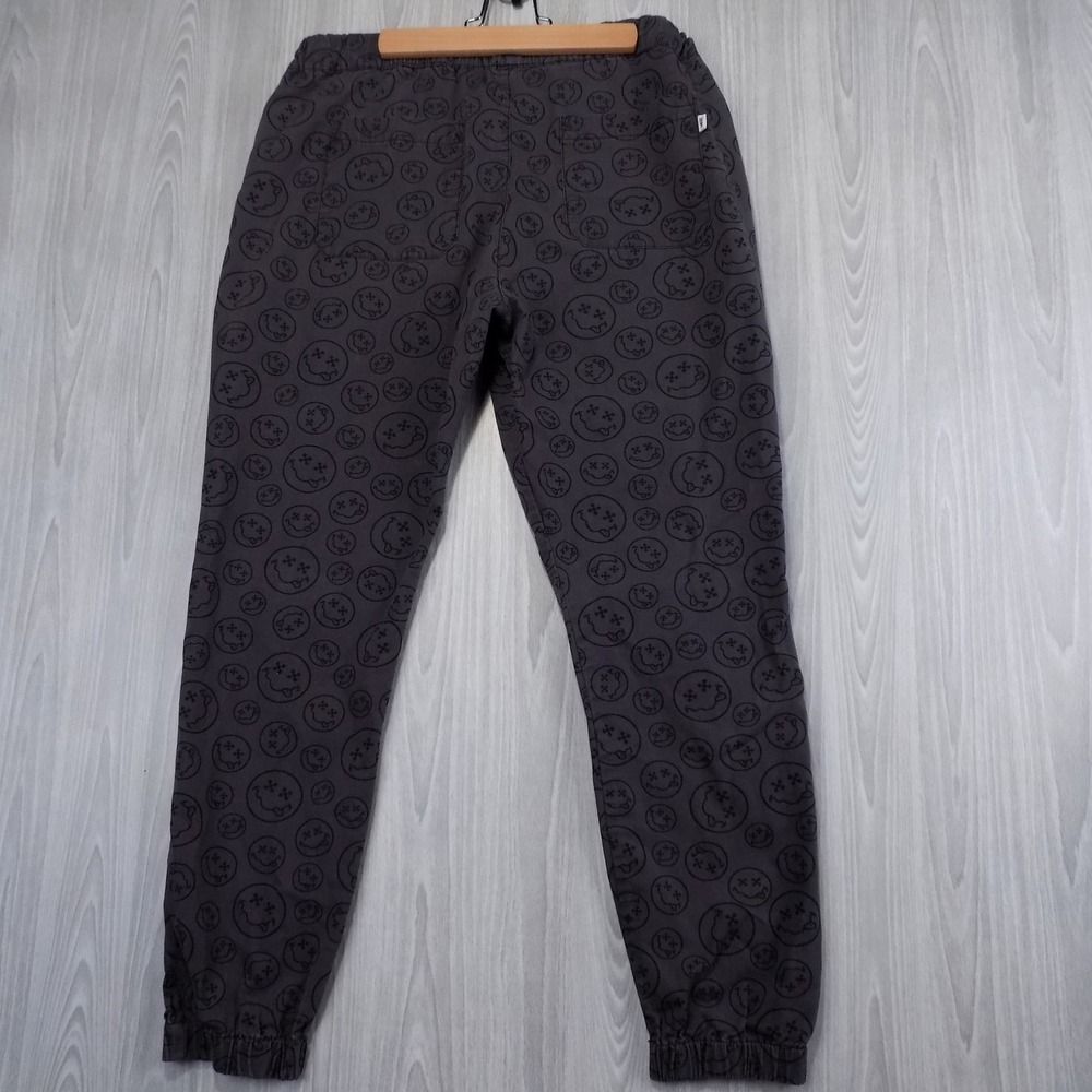 Vans Mens Gray Smiley Face X Eyes Graphic Jogger Pants VN0003Q7HKZ Size M - Picture 3 of 9